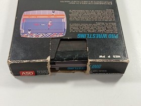 PRO WRESTLING NINTENDO NES PAL-FRA (VERSION ASD) - (COMPLETE - BOX DAMAGED)