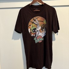 Space Jam Tune Squad Shirt Mens Large Bugs Bunny Marvin Tasmanian Devil Graphic