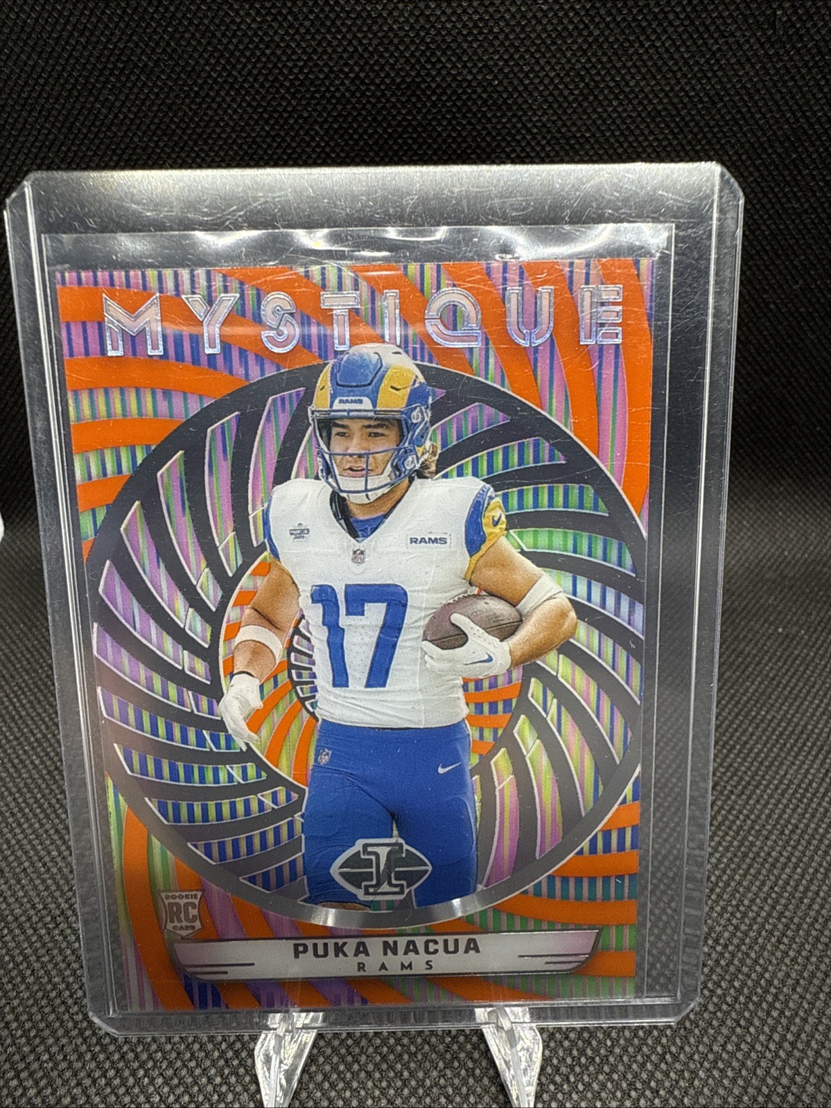 2023 Panini Illusions - Mystique Puka Nacua #27 Orange (RC)