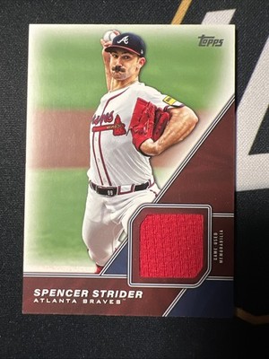2026 TOPPS SERIES 1 SPENCER STRIDER MAJOR LEAGUE MATERIAL-GAME WORN-MLM-SST