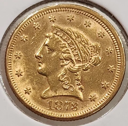 1873 Liberty Quarter Eagle — photo from the most recent tracked eBay sale