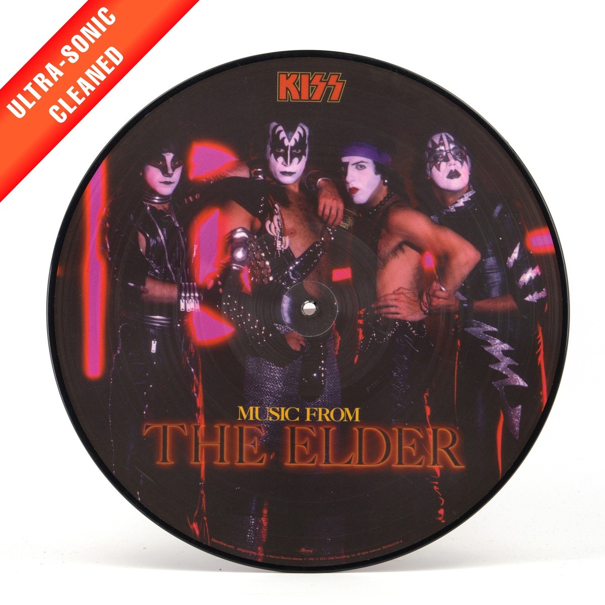 Kiss – (Music From) The Elder LP Ltd Ed Pic Disc VG+ 2022 B0033662