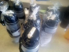 Wise Food Seychelle Water Filtration Bottle, 28 oz, Gray/Black - 8000- Set Of 7