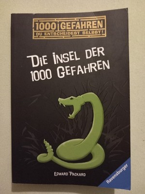 Die Insel der 1000 Gefahren von Edward Packard - weitere vorhanden  Kombiversand