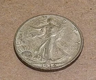 1934-S Reverse Liberty Walking Silver Half Dollar United States Coin