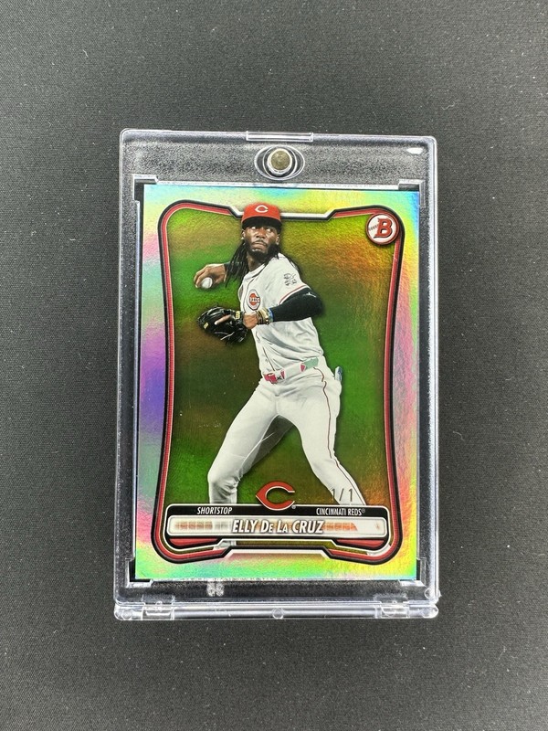 2026 Bowman Elly De La Cruz Platinum 1/1 Red🔥