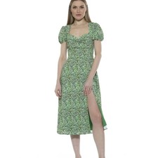 Alexia Admor Gracie Sweetheart Print Midi Dre...