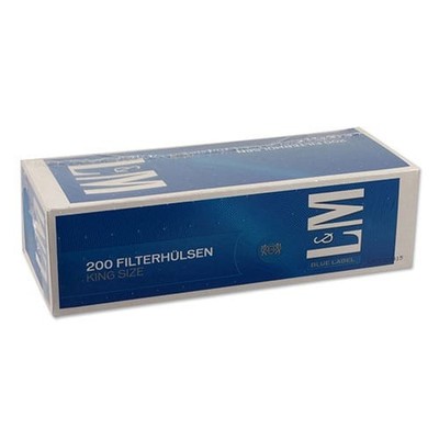 10.000 Stück L&M Blue Label King Size Zigarettenhülsen