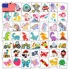 Mixed Styles Temporary Tattoos for Kids