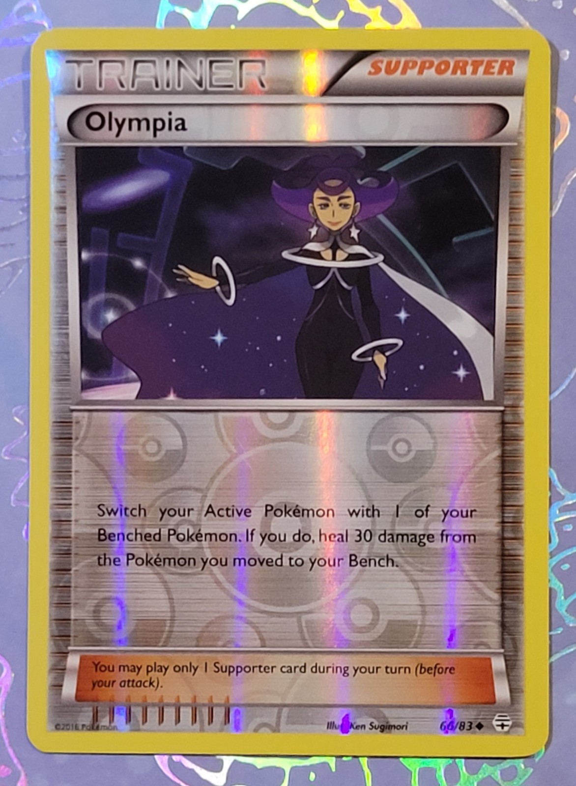 Olympia 66/83 Generations Reverse Holo Pokemon Card NM