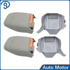 For Mustang 05-09 Gt Convertible Front Seat Covers Gray Perforated Leather Pair For Mustang 05-09 Gt Convertible Front Seat Covers Gray Perforated Leather Pair