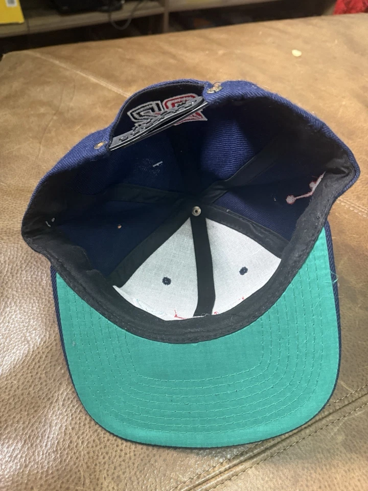 Gorra Nike Peace Nike y Air Jordan Love años 90 rara vintage SnapBack Foto 4 de 4