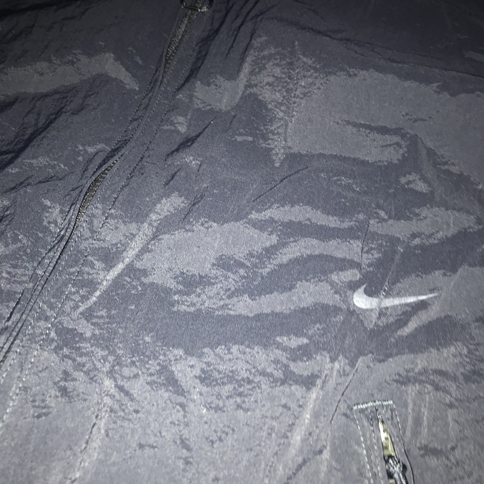 Nike Axis Medium Black Windbreaker Performance Ja… - image 5