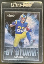 2024 Panini Absolute Blake Corum By Storm RC Rookie #BS-BCM Rams