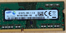 Samsung PC3-12800 4 GB SO-DIMM 1600 MHz PC3-12800 DDR3 Memory M471B5173DB0-YK0 