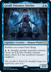 Geralf, Visionary Stitcher - 061/277 - Innistrad: Crimson Vow - Rare