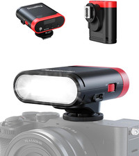 RS20 Mini Camera Flash for Canon for Sony, GN12 Speedlite Flash for Camera with