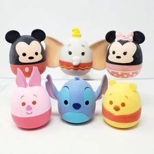 Disney Squishmallows Squooshems Series 1 - Complete Set of 6 New Figures