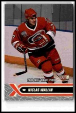 2000-01 Stadium Club #243 Niclas Wallin RC