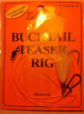Fish Supplies Saltwater Tide Rite BuckTail Teaser Rig