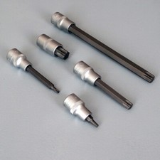 Bit Einsatz Torx T-Profil Steckschlüssel Nuss Antrieb 12,5mm(1/2") Bit nach Wahl