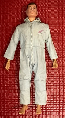 GI Joe 1964 Hard Head Brown Hair Figure with Clothes