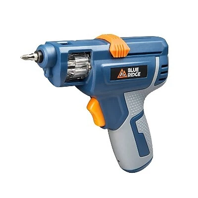 Blue Ridge Tools Rechargeable Screwdriver with Bit Storage eBay