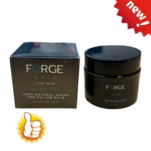 Forge Skin AUTHENTIC Men’s Face Cream Tallow Balm New Sealed Wrinkle DefensHeißT - Picture 2 of 12