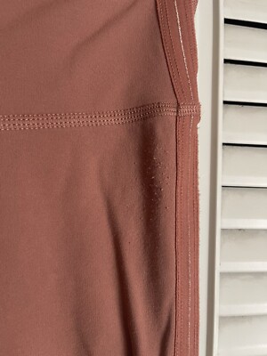 nike yoga luxe red bark