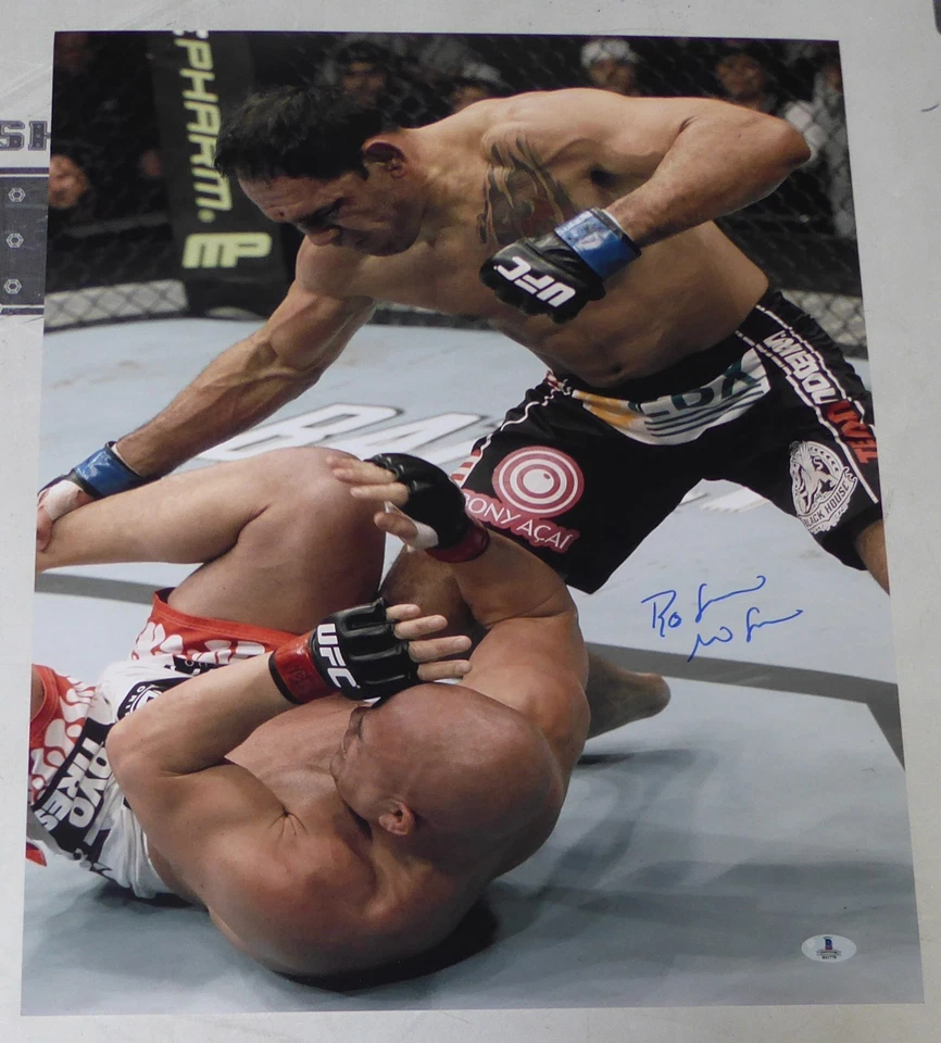 Antonio Rogerio Nogueira Signed 16x20 Photo BAS COA Auto'd UFC 140 v Tito Ortiz - Image 2 of 4