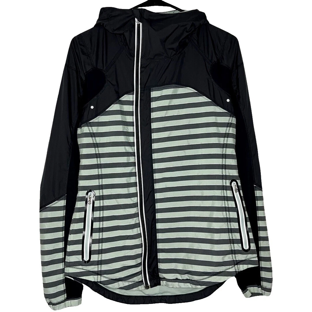 Lululemon Striped Activewear Jackets for Women