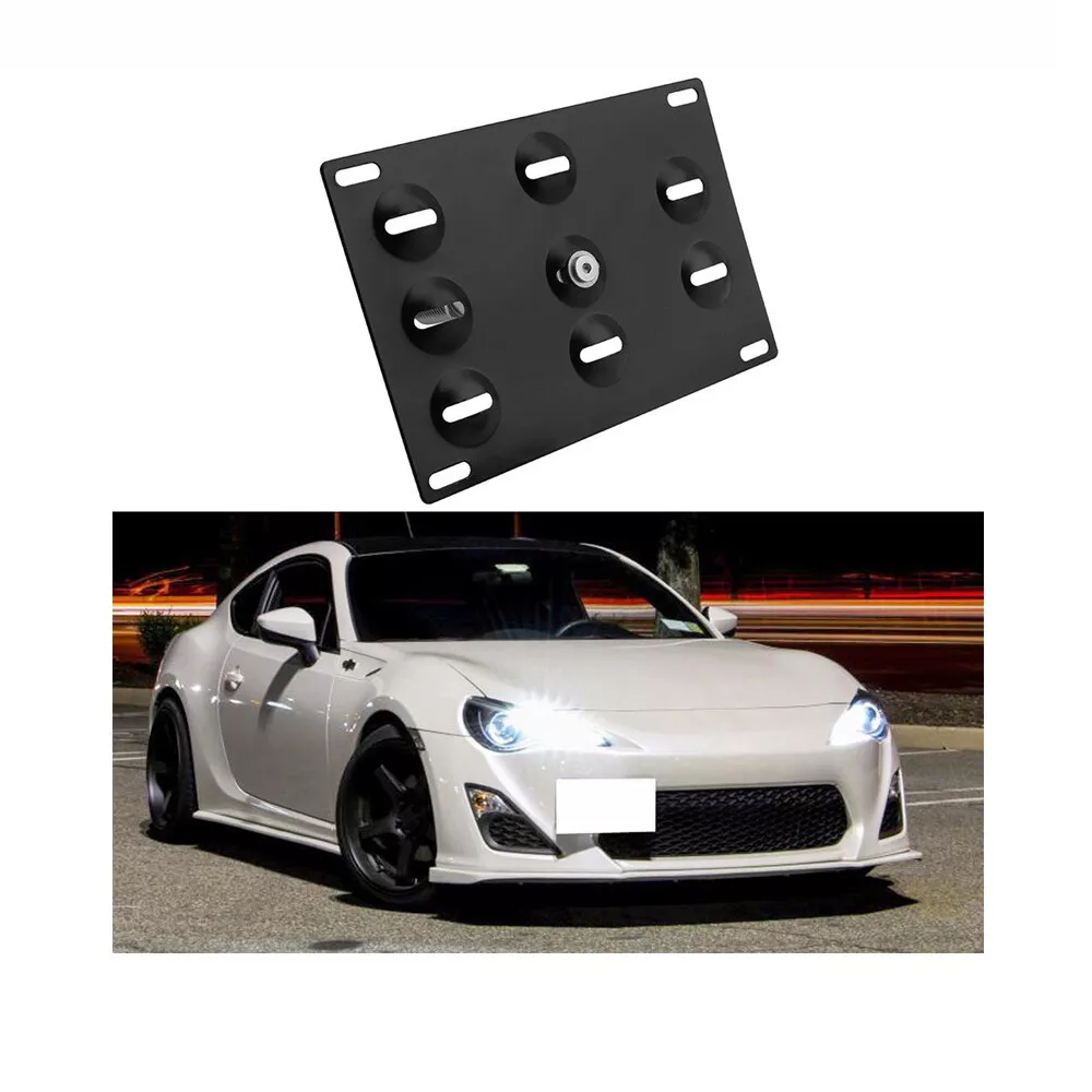 Brz tow cheap hook license plate