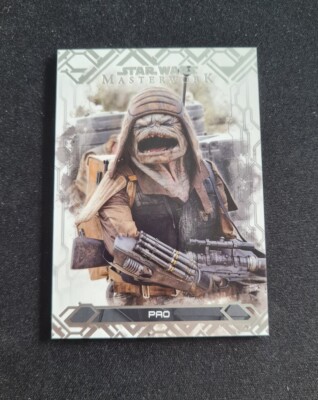 Topps Star Wars Masterwork Trading Card 20 Pao
