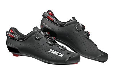 Sidi Shot 2 Men's Road Cycling Shoes, Black/Black, M40.5 | eBay