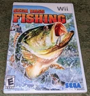 Sega Bass Fishing (Nintendo Wii, 2008) Tested and Complete