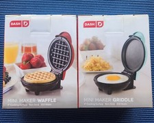 DASH Mini Maker Waffle - Mini Maker Griddle -...