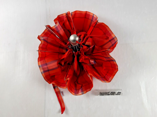 Ombrello Mini Donna/Unisex - Automatico - 7 stecche - Rosso - 1560 - Rainbow - Foto 6 di 14
