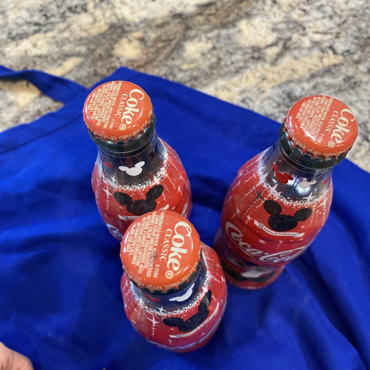 Disney Coca-Cola Celebrate 75 InspEARations MICKEY Mouse 3-Pack