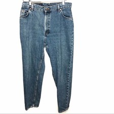 VINTAGE Levi s 1997 tapered leg orange tab mom jeans ultra high rise womens