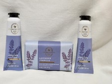 BATH BODY WORKS SET LAVENDER VANILLA HAND CREAM 1oz SOAP 5oz NEW FRESH