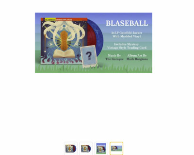 VINYL BLASEBALL DISZIPLIN ORIGINAL SOUND TRACK IAM8BIT BY THE GARAGES (2 MARB