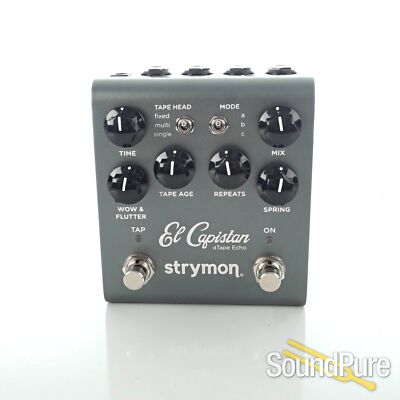 Strymon El Capistan dTape Echo V2 Guitar Effects Pedal