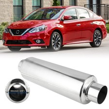 3.0" In/out Exhaust Muffler Resonator 16" Silencer Stainless For Nissan Sentra