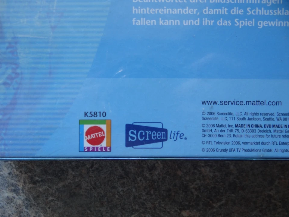 Scene It GZSZ DVD Vintage Brettspiel Gesellschaftsspiel Mattel 2006 NEU - Bild 4 von 4