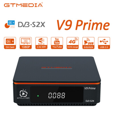 GTMedia DVB-S/S2/S2X Satelliten Empfänger TV Digital Set Top Boxen HDMI WIFI STB