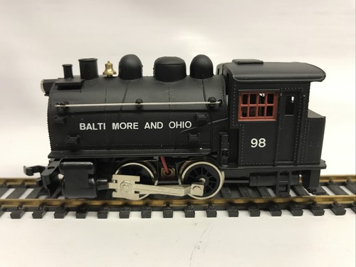 Life-Like HO Baltimore & Ohio 0-4-0 Dockside Switcher Lokomotive getestet läuft