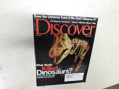 Discover Magazine June 2002 Killed The Dinosaurs