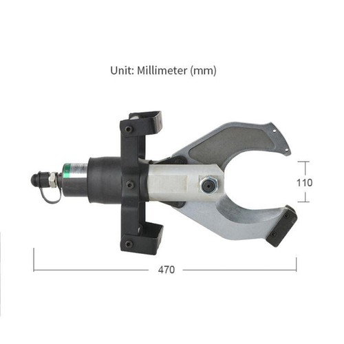 Hydraulic Cable Cutting Head Diameter 105MM Cable Cutter Wire Cutter Cu/Alu - Picture 7 of 8
