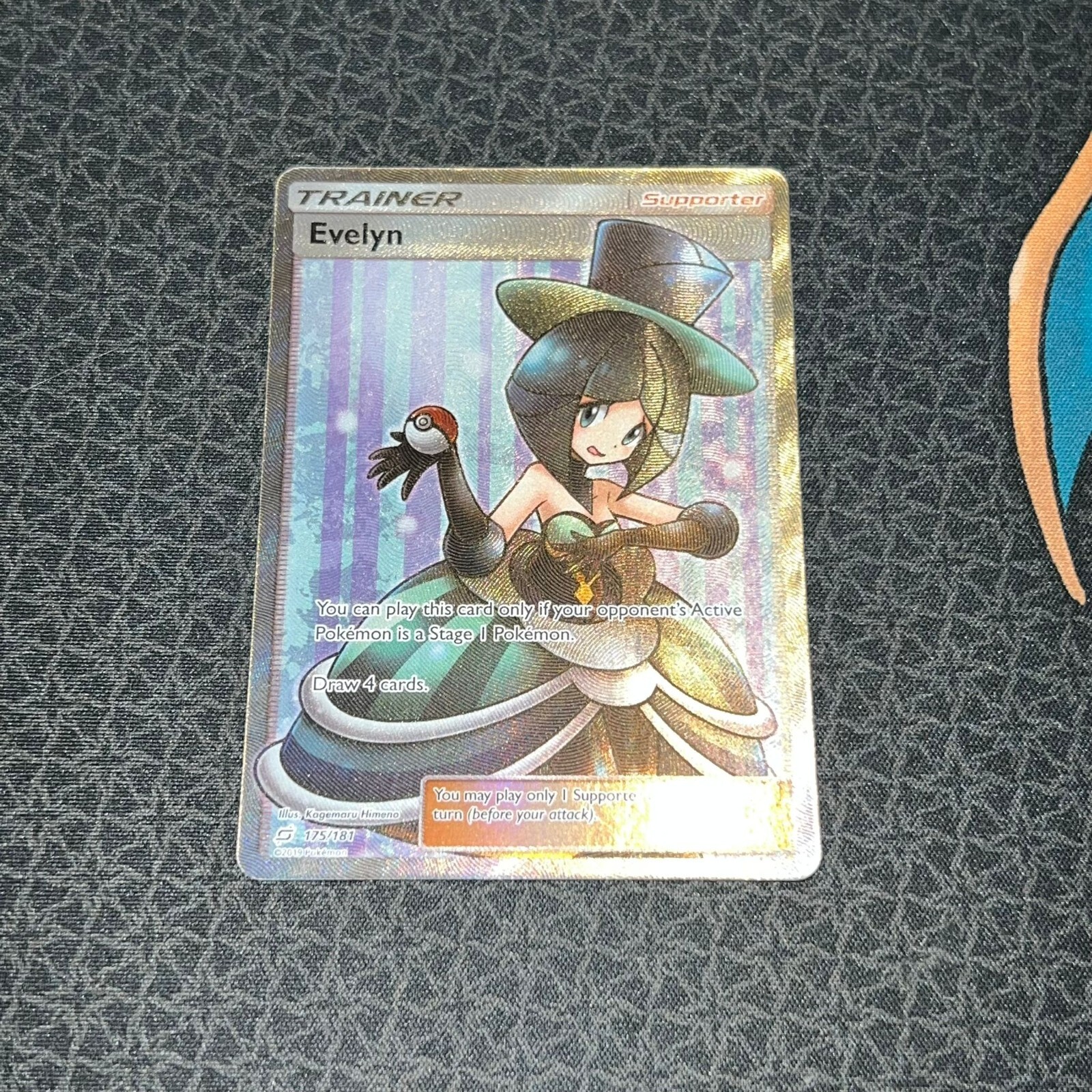 TRAINER Evelyn ~ 175/181~ Full Art ~ SUN & MOON: TEAM UP ~ MINT ~ Pokemon Card
