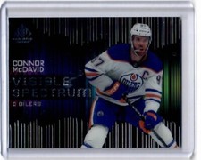 2024-25 SP Game Used Connor McDavid Visible Spectrum Insert Card Edmonton Oilers